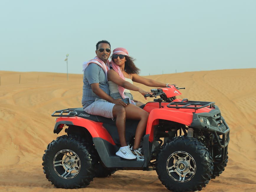 Experience Thrilling Dune Buggy Rides in Dubai with Adventure Time Tourism