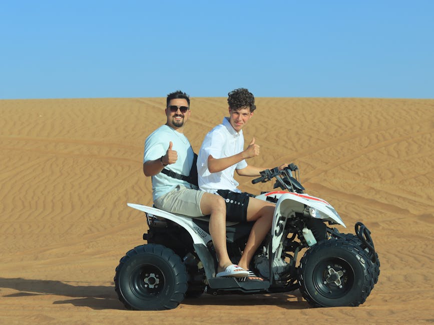 Ultimate Quad Bike Rental in Dubai | Safe, Fun Desert Rides